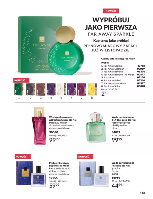 AVON - gazetka promocyjna Katalog Październik 2025 od środy 01.10 do piątku 31.10 - strona 113