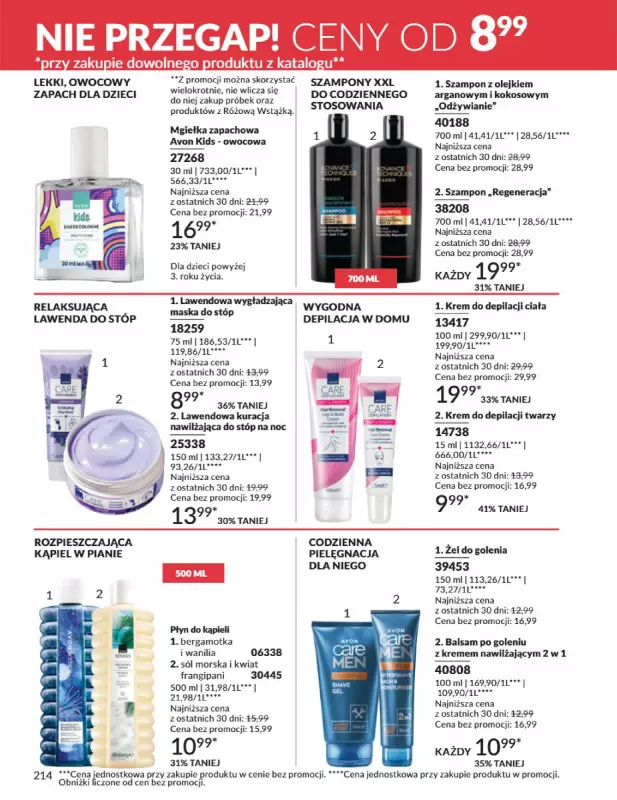 AVON - gazetka promocyjna Katalog Październik 2025 od środy 01.10 do piątku 31.10 - strona 214