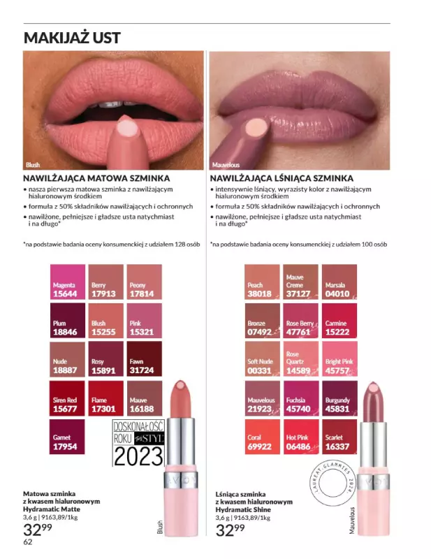 AVON - gazetka promocyjna Katalog Październik 2025 od środy 01.10 do piątku 31.10 - strona 62