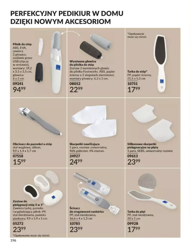 AVON - gazetka promocyjna Katalog Październik 2025 od środy 01.10 do piątku 31.10 - strona 196