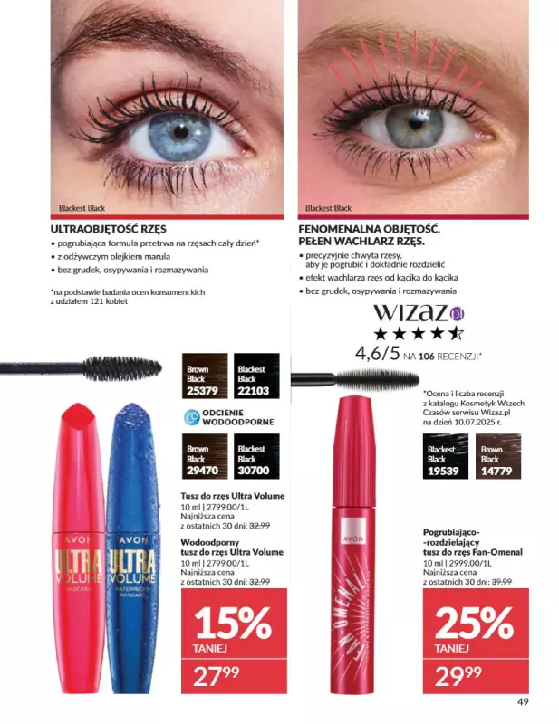 AVON - gazetka promocyjna Katalog Październik 2025 od środy 01.10 do piątku 31.10 - strona 49