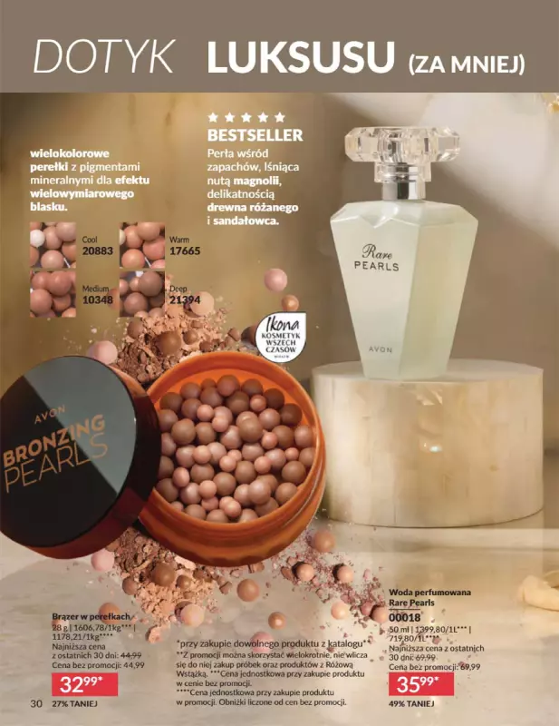 AVON - gazetka promocyjna Katalog Październik 2025 od środy 01.10 do piątku 31.10 - strona 30
