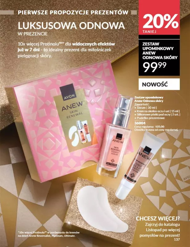 AVON - gazetka promocyjna Katalog Październik 2025 od środy 01.10 do piątku 31.10 - strona 137