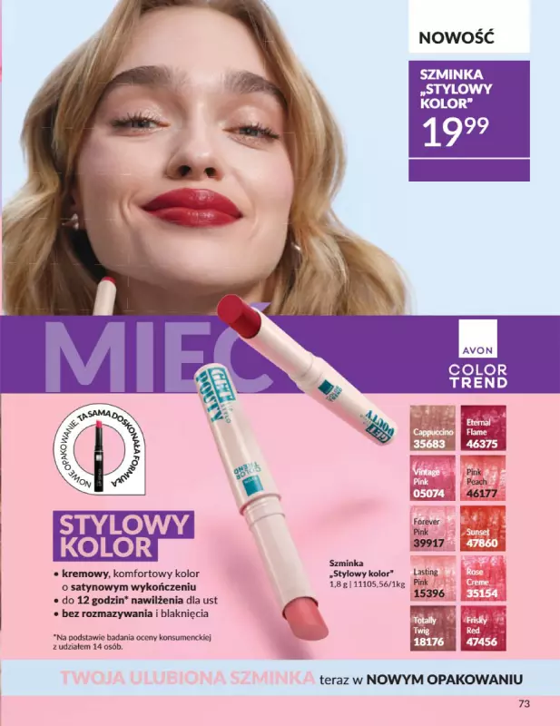 AVON - gazetka promocyjna Katalog Październik 2025 od środy 01.10 do piątku 31.10 - strona 73