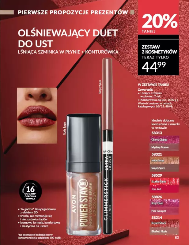 AVON - gazetka promocyjna Katalog Październik 2025 od środy 01.10 do piątku 31.10 - strona 83