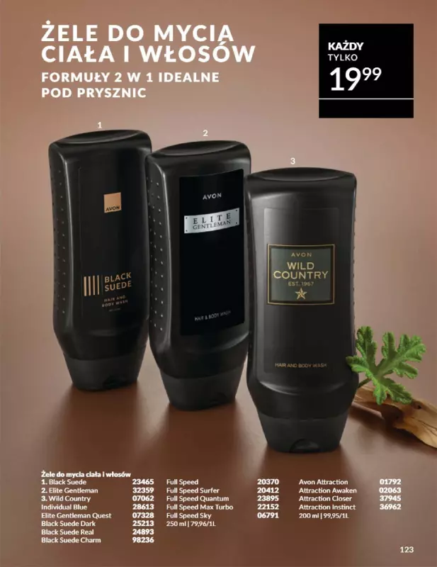 AVON - gazetka promocyjna Katalog Październik 2025 od środy 01.10 do piątku 31.10 - strona 123