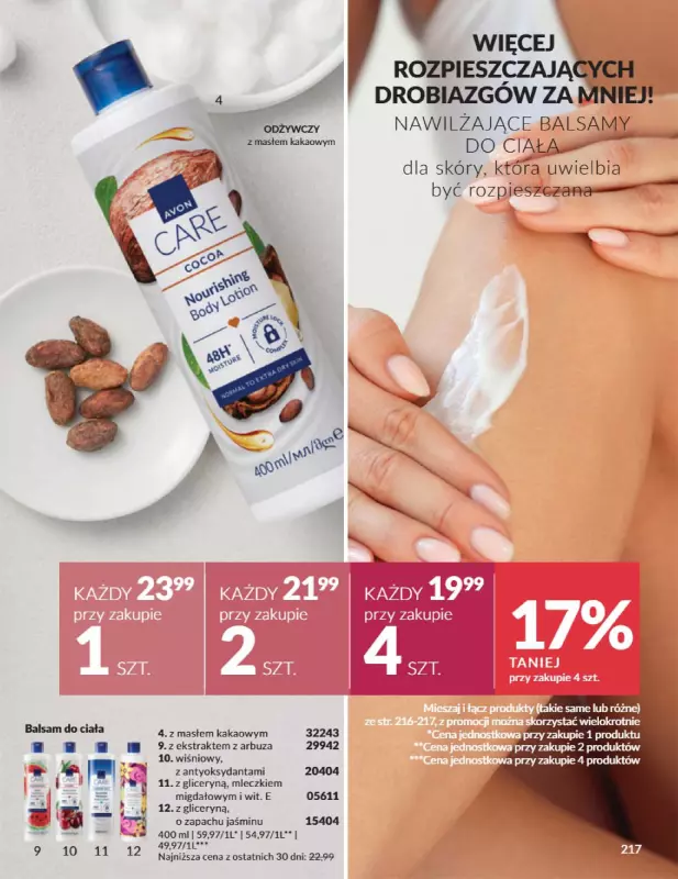 AVON - gazetka promocyjna Katalog Październik 2025 od środy 01.10 do piątku 31.10 - strona 217