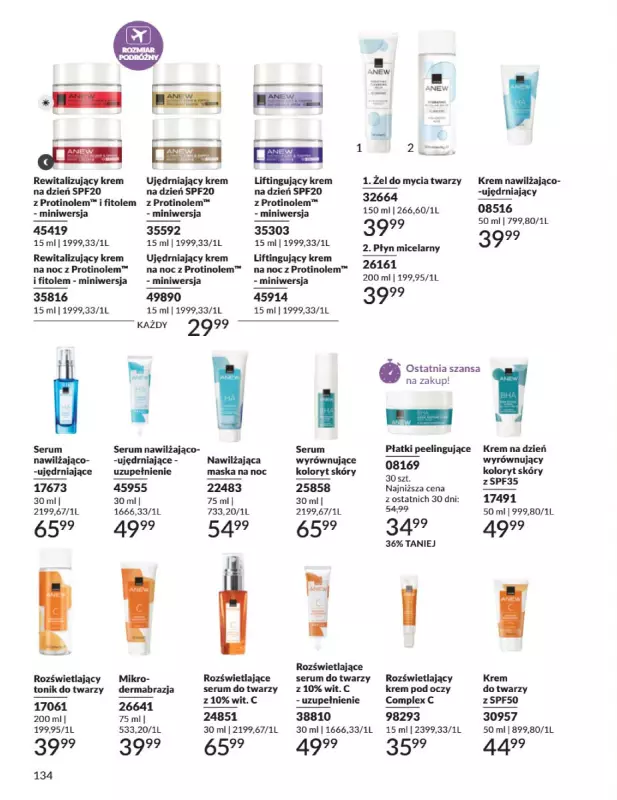 AVON - gazetka promocyjna Katalog Październik 2025 od środy 01.10 do piątku 31.10 - strona 134