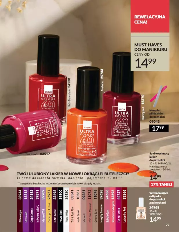 AVON - gazetka promocyjna Katalog Październik 2025 od środy 01.10 do piątku 31.10 - strona 27