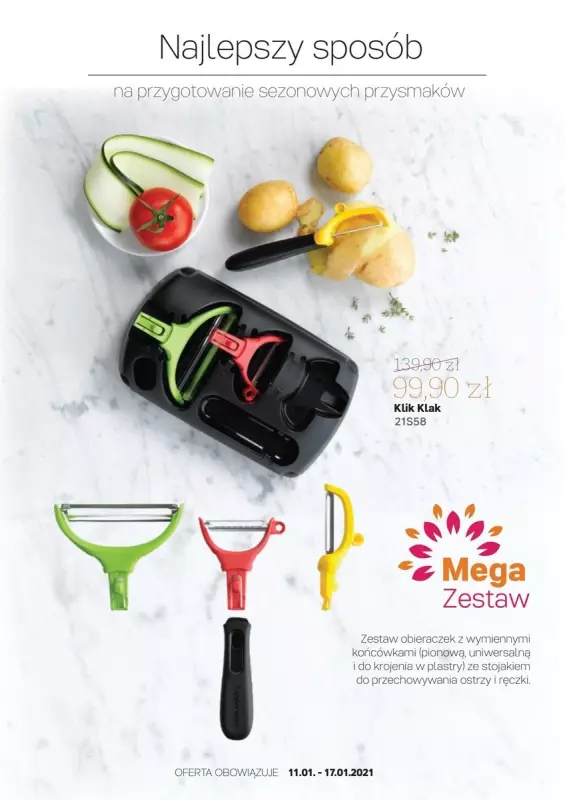 Tupperware - gazetka promocyjna Gazetka od poniedziałku 11.01 do niedzieli 17.01 - strona 2