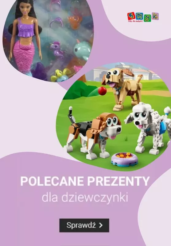 Smyk - gazetka promocyjna Polecane prezenty dla DZIEWCZYNEK od 36,99 zł od wtorku 28.05 