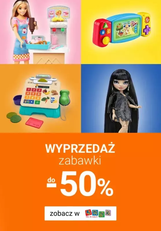 Smyk - gazetka promocyjna Wyprzedaż zabawek od środy 28.08 do wtorku 10.09