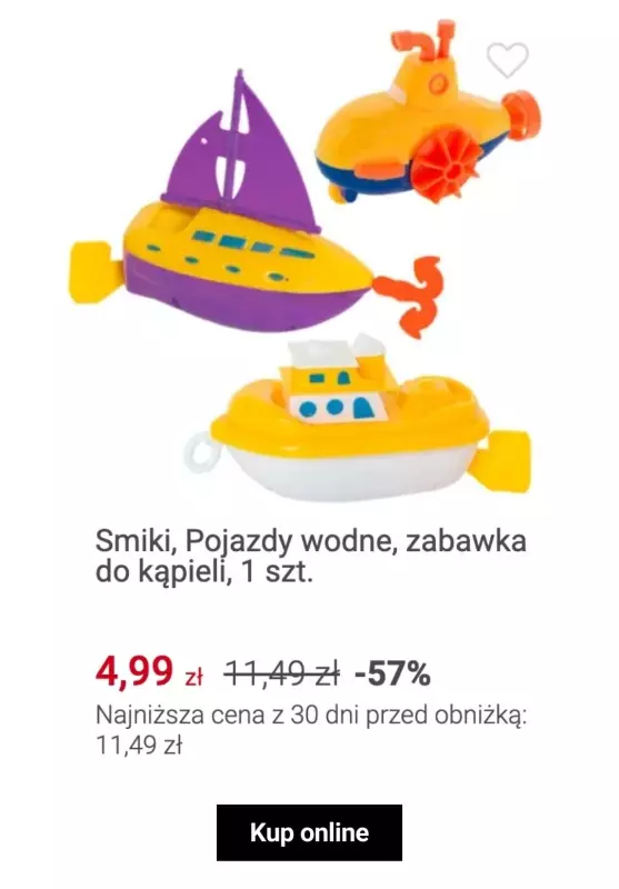 Smyk - gazetka promocyjna Wybrane produkty do -60% od czwartku 14.11  - strona 6