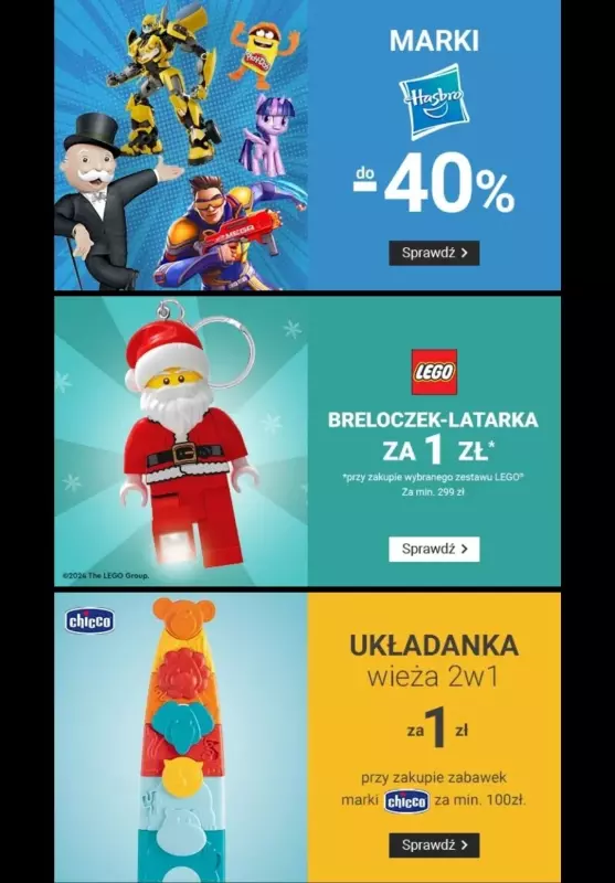 Smyk - gazetka promocyjna Zabawki do -50% od środy 20.11 do poniedziałku 25.11 - strona 6