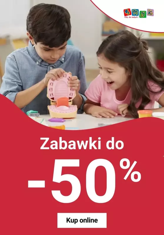 Smyk - gazetka promocyjna Zabawki do -50% od soboty 30.11 do wtorku 03.12