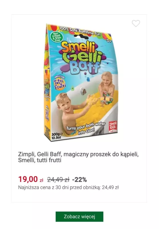 Smyk - gazetka promocyjna Akcesoria dla Mamy i Maluszka do -50% od wtorku 24.12 do poniedziałku 13.01 - strona 7