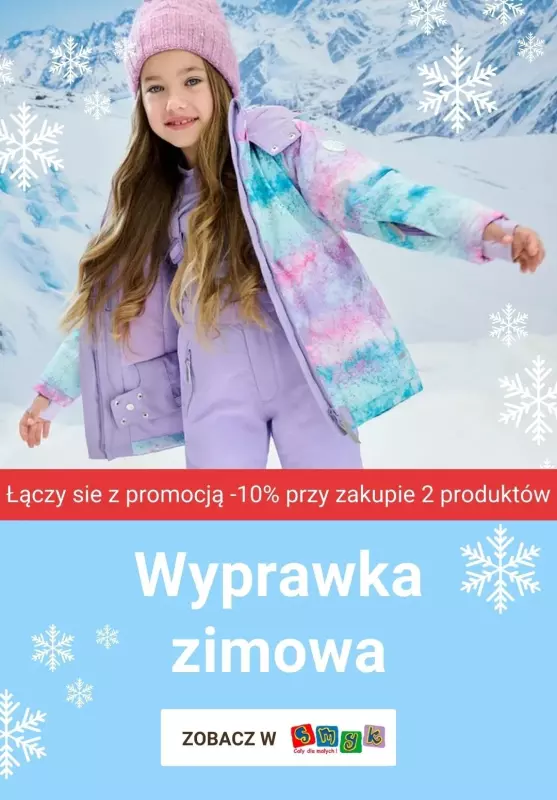 Smyk - gazetka promocyjna Wyprawka zimowa - wyprzedaż od wtorku 07.01 