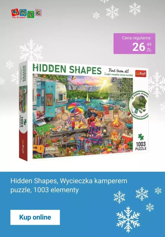 Smyk - gazetka promocyjna Gry i puzzle Trefl -40% na drugi produkt od poniedziałku 20.01 do poniedziałku 27.01 - strona 10