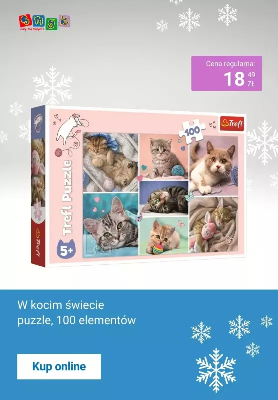 Smyk - gazetka promocyjna Gry i puzzle Trefl -40% na drugi produkt od poniedziałku 20.01 do poniedziałku 27.01 - strona 8