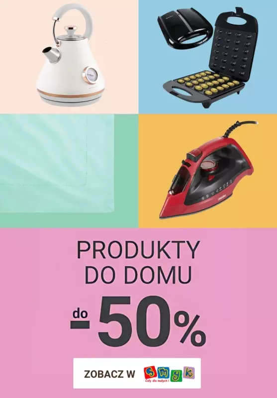 Smyk - gazetka promocyjna Produkty do domu do -50% od poniedziałku 03.02 