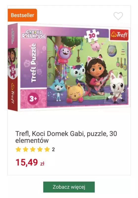 Smyk - gazetka promocyjna Gry i puzzle -30% na drugi produkt od czwartku 20.02 do piątku 21.02 - strona 4