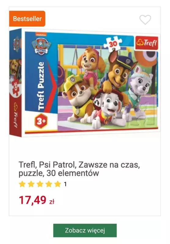 Smyk - gazetka promocyjna Gry i puzzle -30% na drugi produkt od czwartku 20.02 do piątku 21.02 - strona 3