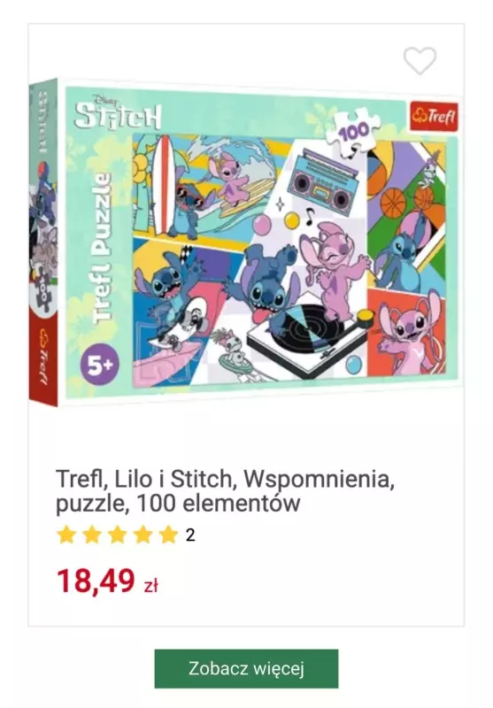 Smyk - gazetka promocyjna Gry i puzzle -30% na drugi produkt od czwartku 20.02 do piątku 21.02 - strona 5