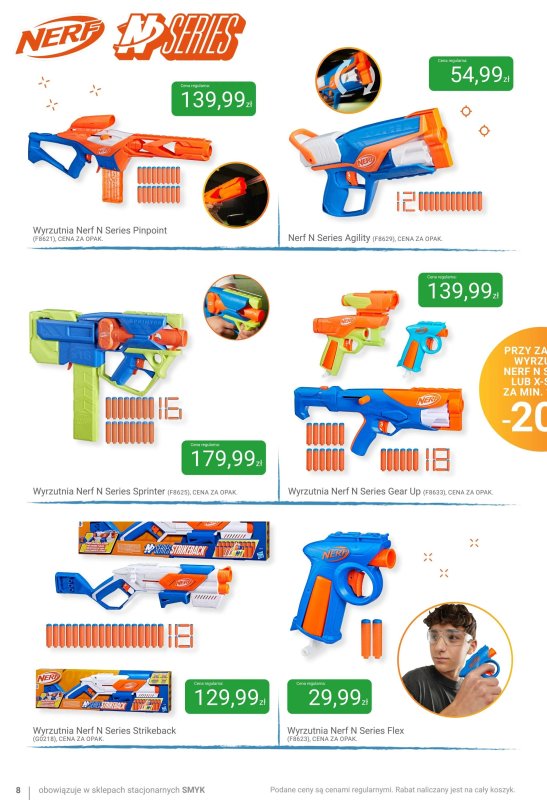 Smyk - gazetka promocyjna Katalog Smyk Na sportowo od czwartku 24.04 do soboty 10.05 - strona 8