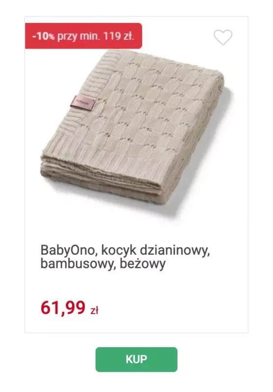 Smyk - gazetka promocyjna -10% pościel niemowlęca   - strona 2