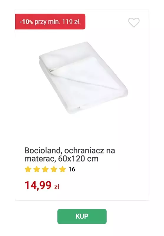 Smyk - gazetka promocyjna -10% pościel niemowlęca   - strona 3