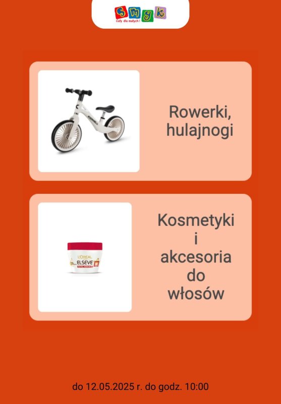 Smyk - gazetka promocyjna -30% na drugi produkt z wybranych kategorii od czwartku 08.05 do poniedziałku 12.05 - strona 3