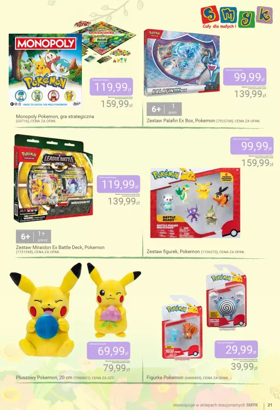 Smyk - gazetka promocyjna Katalog Dzień Smyków od środy 14.05 do poniedziałku 02.06 - strona 21