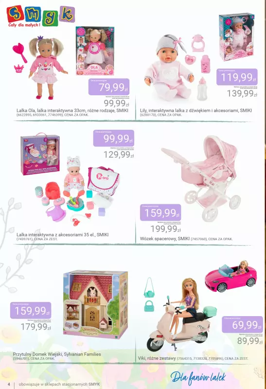 Smyk - gazetka promocyjna Katalog Dzień Smyków od środy 14.05 do poniedziałku 02.06 - strona 4
