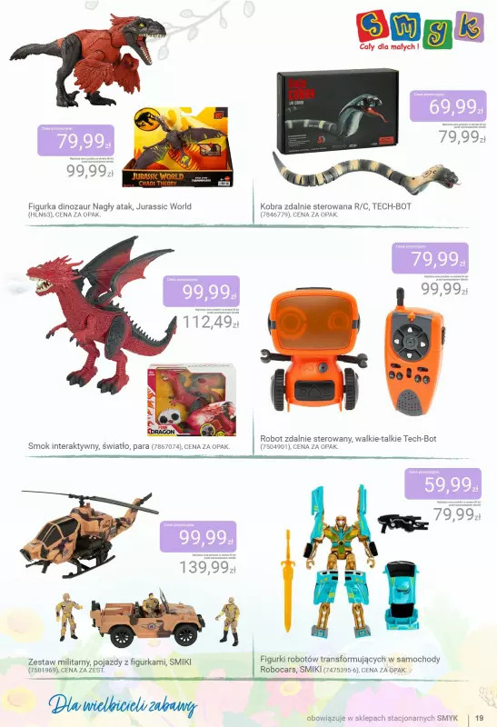 Smyk - gazetka promocyjna Katalog Dzień Smyków od środy 14.05 do poniedziałku 02.06 - strona 19