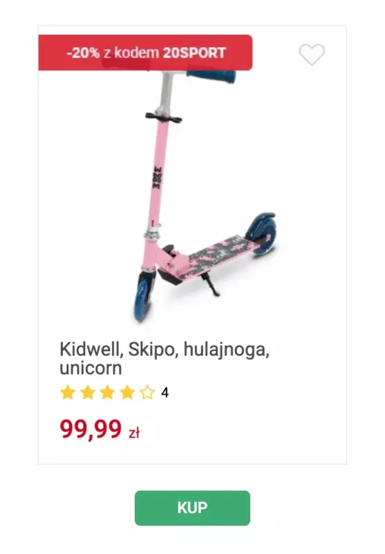 Smyk - gazetka promocyjna Rowerki, hulajnogi i akcesoria -20% z kodem   - strona 3