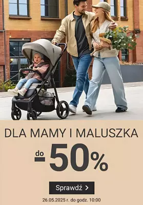 Smyk - gazetka promocyjna Akcesoria dla Mamy i Maluszka do -50% od czwartku 15.05 do poniedziałku 26.05