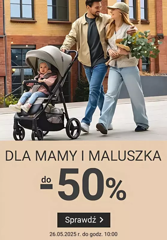 Smyk - gazetka promocyjna Akcesoria dla Mamy i Maluszka do -50%  