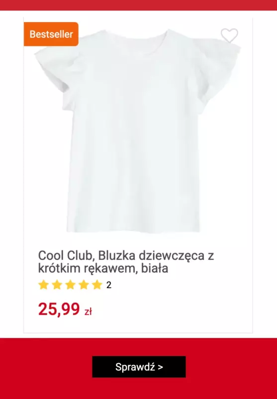 Smyk - gazetka promocyjna Wybrane ubrania i buty -15% lub -30%   - strona 2