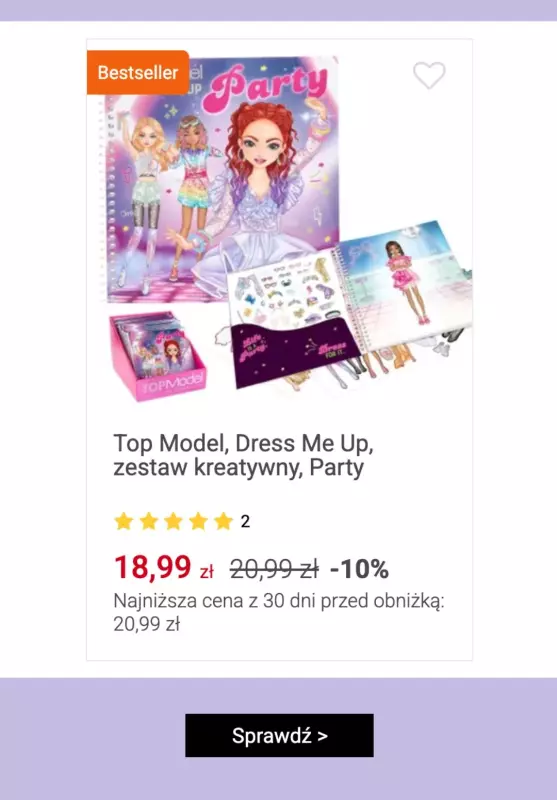 Smyk - gazetka promocyjna Artykuły kreatywne do -50%   - strona 3