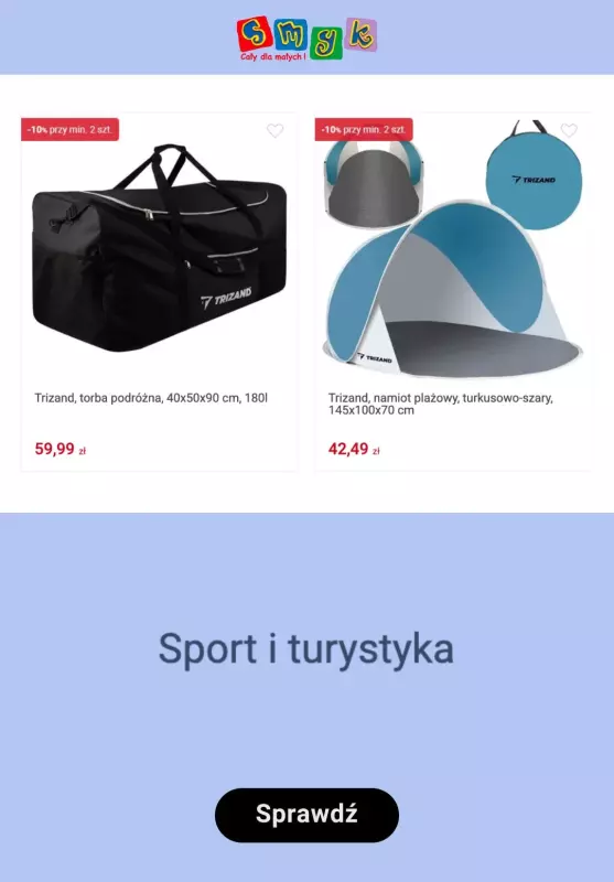 Smyk - gazetka promocyjna Miksuj dowolnie:  -10% przy zakupie min. 2 produktów od piątku 13.06 do poniedziałku 16.06 - strona 5