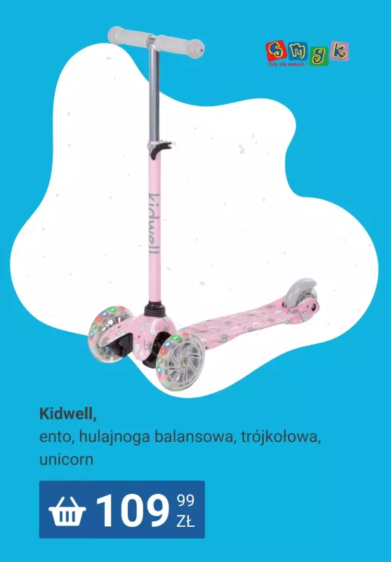 Smyk - gazetka promocyjna -15% na rowerki, baseny i zabawki ogrodowe od czwartku 03.07 do poniedziałku 07.07 - strona 10