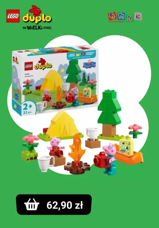 Smyk - gazetka promocyjna Klocki LEGO duplo w supercenach! od wtorku 15.07  - strona 4