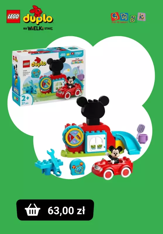 Smyk - gazetka promocyjna Klocki LEGO duplo w supercenach!   - strona 3