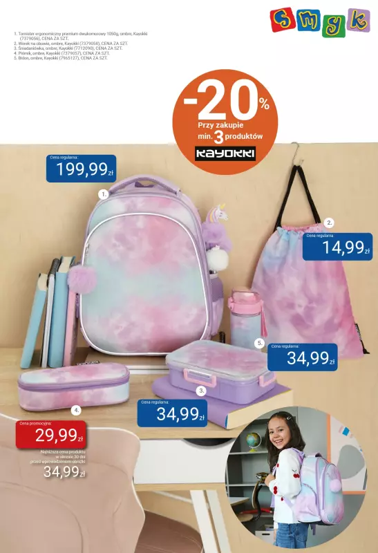 Smyk - gazetka promocyjna Katalog Smyk - Back to School od czwartku 31.07 do soboty 16.08 - strona 13
