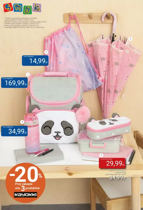 Smyk - gazetka promocyjna Katalog Smyk - Back to School od czwartku 31.07 do soboty 16.08 - strona 16