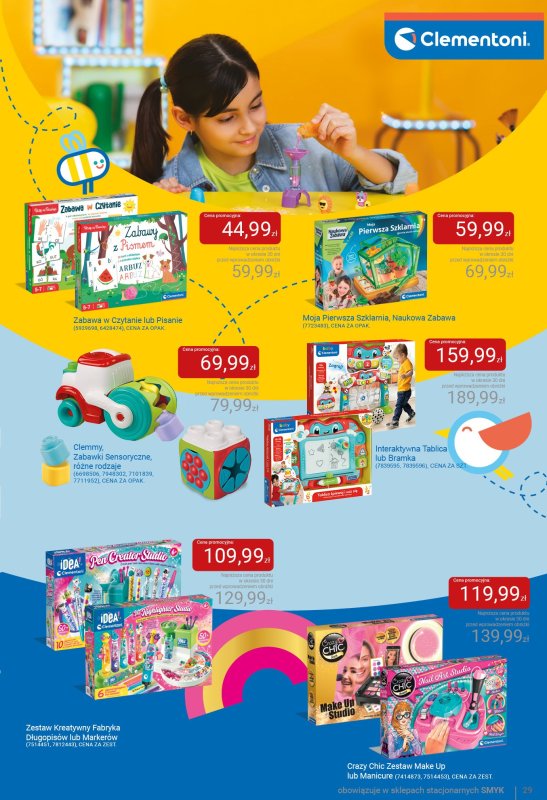 Smyk - gazetka promocyjna Katalog Smyk - Back to School od czwartku 31.07 do soboty 16.08 - strona 29