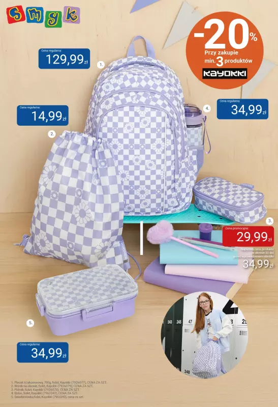 Smyk - gazetka promocyjna Katalog Smyk - Back to School od czwartku 31.07 do soboty 16.08 - strona 20