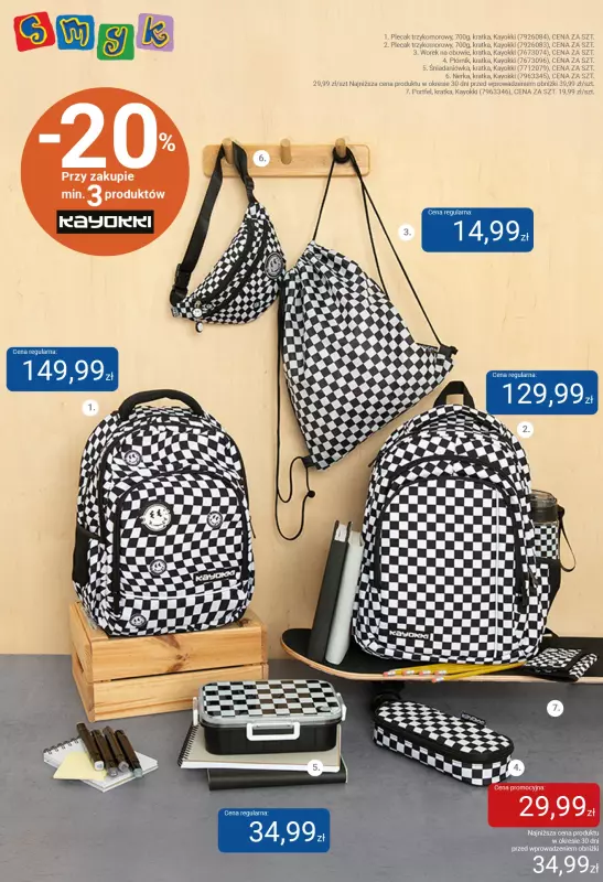 Smyk - gazetka promocyjna Katalog Smyk - Back to School od czwartku 31.07 do soboty 16.08 - strona 6