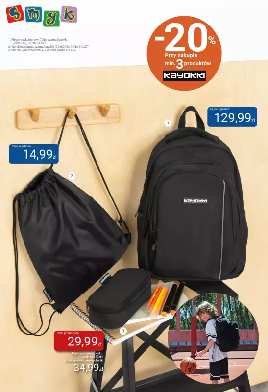 Smyk - gazetka promocyjna Katalog Smyk - Back to School od czwartku 31.07 do soboty 16.08 - strona 12