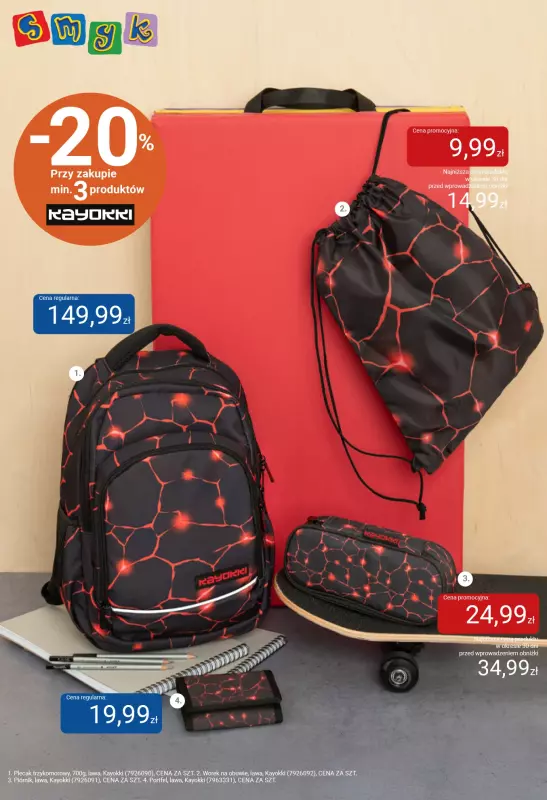 Smyk - gazetka promocyjna Katalog Smyk - Back to School od czwartku 31.07 do soboty 16.08 - strona 10